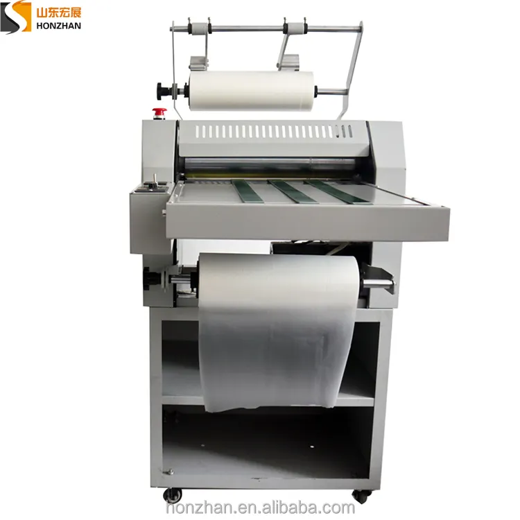 Honzhan hohe Produktion hohe Qualität A4-Größe manuelle Papier-Hochrolle-Thermofolien-Laminierungsmaschine