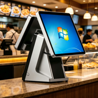 Système de point de vente tout-en-un avec écran tactile de 15 pouces, vente chaude en Chine