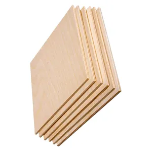 Laminated Wood Boards / Blockboards Multi-layered E1 18mm Blockboard For Furniture