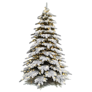 Árbol de Navidad de PVC de Alta Calidad con Apliques y Luces, Venta Directa de Fábrica, Apto para Diversas Ocasiones y Fácil de Montar - Product Image 1