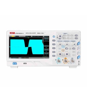 Oscilloscope numérique à mémoire Uni-T, bande passante 100 MHz, 2 canaux, écran couleur, oscilloscope de bureau - Product Image 2