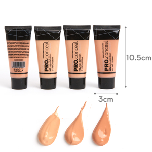 Nouveau fond de teint correcteur professionnel, maquillage imperméable, éclaircissant, hydratant, correcteur mat couvrant tout - Product Image 6