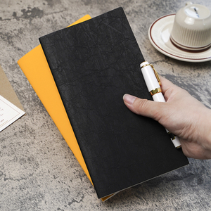 Carnet de notes personnalisé avec logo, en papier Tomoe River, bord doré, grille, format <span class=keywords><strong>TN</strong></span> fin, idéal pour le quotidien - Product Image 6