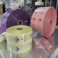 Film en rouleau laminé pour emballage alimentaire pour animaux de compagnie avec impression personnalisée, peut être fabriqué en film en rouleau d'emballage flexible en plastique transparent