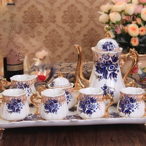 Discount European Luxury Flower Pattern Phnom Penh Ceramic <b>Tea</b> <b>Set</b> - Product Image 1