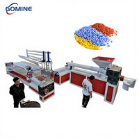 Máquina para Fabricar Gránulos de Plástico PE PP PPR, Material Plástico en Bruto, Recicladora de Plástico para Partículas Regeneradas