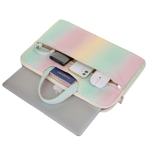 Maletín para Portátil Cruzado, Resistente al Agua, de Tela Oxford, para Uso Profesional, Nuevo, Acolchado y Suave, Multicolor, para Hombre y Mujer - Product Image 4