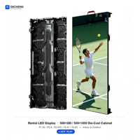 Écran LED mobile P2 P4.9, installation facile, mur vidéo personnalisé, écran LED de scène mobile extérieur, location pour événements, 4K IP65