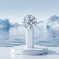 Nouveauté : Mini ventilateur portable rechargeable par USB, 3 vitesses, pour usage domestique et extérieur