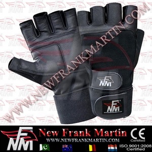 NFM Weightlifting Gloves Crossfit WOD Gym Fitness Powerlifting Training Hand Palm Protection Pullup Support OEMODM Custom Design - Product Image 2