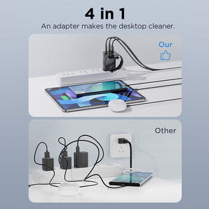 เครื่องชาร์จไร้สายสําหรับนาฬิกา <span class=keywords><strong>airpods</strong></span> และโทรศัพท์ เครื่องชาร์จไร้สาย 4 in 1 เครื่องชาร์จเร็ว 45W สําหรับนาฬิกา redmi 4 - Product Image 3