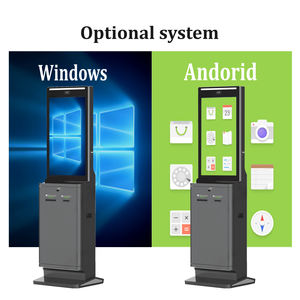 Terminal de paiement Estar 24 pouces, Kiosque de commande automatisé<span class=keywords><strong>e</strong></span>, Machines de commande en libre-service, Équipement de supermarché, Système de gestion des files d'attente - Product Image 4