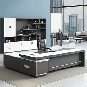 Moderne L-Vormige Executive Ceo Bureau Kantoormeubilair Kantoormanager Desk