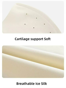 Masque de protection solaire UPF50+ pour le visage, respirant, coupe-vent, en soie glacée 3D, polyester, pour l'été - Product Image 6