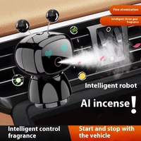 Diffuseur d'arômes automatique pour voiture et table, nouvelle conception, gel parfumé pour aérateur d'air, robot parfumeur, désodorisant