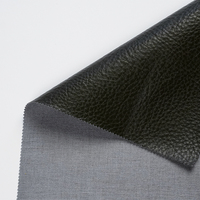 Nouveau cuir artificiel PU souple au toucher, anti-moisissure, texture litchi gaufrée, résistant à l'abrasion, en rouleau pour jupes et robes