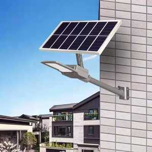 Farola LED con panel solar Led 40W Alto lumen Dos en uno Farola solar LED Iluminación exterior para carretera - Product Image 5