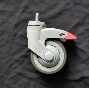 <span class=keywords><strong>Roulette</strong></span> médicale en plastique Win Screw 3 "4" 5 "Medical Instrument Trolley Anti-enchevêtrement Wheel Universal Wheel Brake - Product Image 6