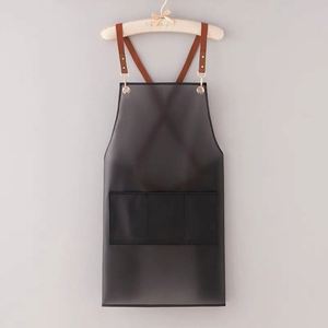 High Quality Eco Friendly Thick <b>PVC</b> Bib <b>Apron</b> Waterproof Oil Acid Dust-Proof Unisex Cleaning Food Processed Garden Butcher - Product Image 3