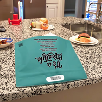 Sacs d'emballage alimentaire personnalisés avec poignées verticales, sacs à café, sacs sous vide à fermeture éclair en film composite pour fruits secs