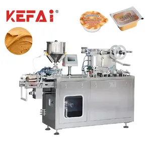 KEFAI Automatic Peanut Butter Blister Container Packaging Machine