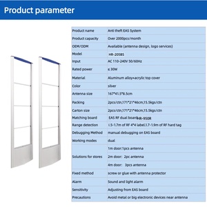 Nouvelle conception d'antenne <span class=keywords><strong>de</strong></span> <span class=keywords><strong>sécurité</strong></span> EAS 8,2 MHz, antenne antivol RF EAS, antenne RF EAS 8,2 MHz - Product Image 2