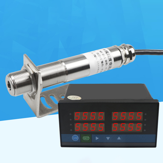 Custom-souring Non-contact Online Infrared Thermometer Probe High Temperature Infrared Temperature Sensor Transmitter 4-20MA