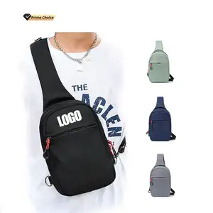 BSCI custom waterproof luxury men chest bag Sling Men Crossbody side for men travel bags casual cross body chest shoulder sling