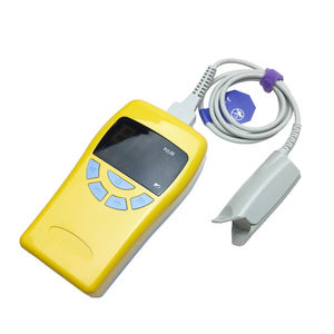 Oxymètre de pouls néonatal portable Vivatest jaune, dispositif médical de mesure de la saturation en <span class=keywords><strong>oxygène</strong></span> du <span class=keywords><strong>sang</strong></span> avec batterie électrique amovible - Product Image 2