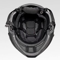 Visière de casque tactique REVIXUN ACH MICH pour extérieur, légère, avec protection mandibulaire 3A contre les éclats, en matériau aramide, personnalisable