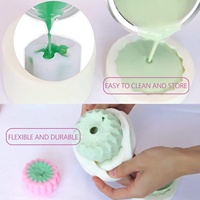 Moule en silicone 3D pour cactus succulents, idéal pour la fabrication de bougies d'aromathérapie, réutilisable, qualité alimentaire, pour cire, savon, résine, moule DIY, vente en gros