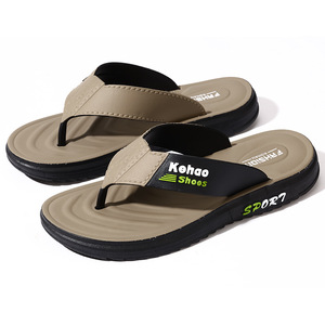 High <strong>Elasticity</strong> Men's Slippers Summer New Style Non-Slip Toe Post Design Thick Sole Casual Outdoor Wear-Resistant <strong>Sandals</strong> - Product Image 5