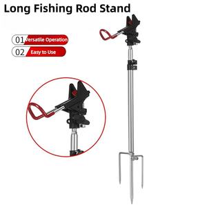 Support de <span class=keywords><strong>repose</strong></span>-<span class=keywords><strong>canne</strong></span> à pêche réglable compatible avec la lumière de pêche de nuit pour <span class=keywords><strong>canne</strong></span> à lancer à la main et longue <span class=keywords><strong>canne</strong></span> à pêche - Product Image 3