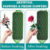 Décoration ronde en plastique phénolique pour arche de mariage, festival, chaise et table, motif floral et forme de saucisse