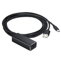 Adaptateur Ethernet, câble adaptateur Ethernet Micro USB et cordon d'alimentation pour Fire TV Stick