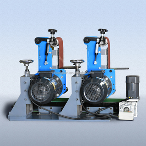 HF Küçük Boyutlu Otomatik Paslanmaz Çelik Çapak Alma ve Yüzey Parlatma Makinesi 2.2kW 100kg Kullanımı Kolay - Product Image 3