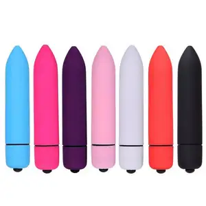 Kualitas Terbaik 10 frekuensi getaran Mini peluru Vibrator mainan seks wanita erotis g-spot Vibrator untuk Lesbian