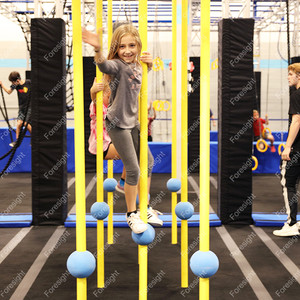 Juego de columpio de aluminio ninja warrior stuff, armazón de entrenamiento para niños - Product Image 3