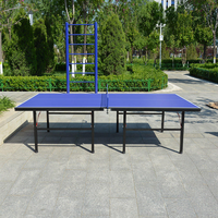Offre directe d'usine Table de ping-pong d'entraînement de 15mm étanche à l'extérieur