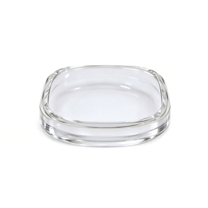 Pièces de montre en verre saphir de fabrication artisanale, découpées au laser, design carré, matériaux recyclés, pour usage quotidien, sport et plongée - Product Image 5