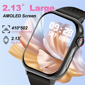 G08 Android Smart Watch Ip68 Waterdicht Vierkant 2.13Inch Tft Display Gps Positionering Sport & Gezondheid Monitoring Horloge - Product Image 1