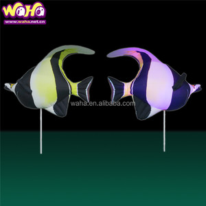 Décoration de fête sur le thème de la mer et de l'océan de haute qualité, ballon gonflable géant coloré en forme de poisson volant pour défilé - Product Image 2