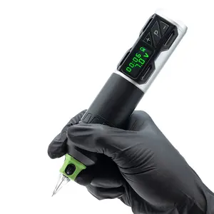 새로운 무선 문신 기계 펜 강력한 Coreles 모터 1800 mAh 리튬 배터리 문신 아티스트