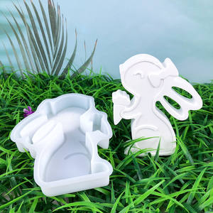 Molde de Silicona para Resina Hecho a Mano, Estilo DIY, Adornos Decorativos y Herramientas para Pasteles, Molde de Yeso para Resina - Product Image 5