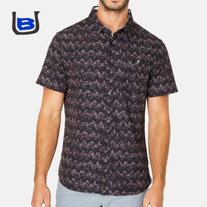 <span class=keywords><strong>Camicie</strong></span> Casual da <span class=keywords><strong>uomo</strong></span> stampate su misura per la vacanza in spiaggia <span class=keywords><strong>con</strong></span> chiusura a bottone <span class=keywords><strong>con</strong></span> colletto risvolto a sinistra a maniche corte per la primavera - Product Image 4