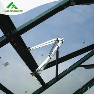 Aluminium automatic hydraulic window and door opener agricultural greenhouse used sale with wider opening distance