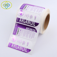 Étiquettes autocollantes en vinyle imperméable personnalisées avec logo, emballage de luxe écologique, étiquettes pour bouteilles, 100 pièces