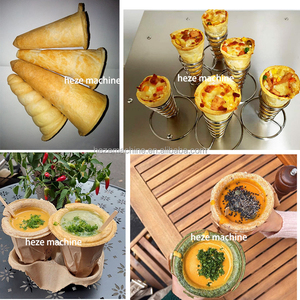 Machine à fabriquer des cônes à glace en sucre, des gaufres comestibles, des biscuits, des cônes à pizza, de petite taille, à <span class=keywords><strong>prix</strong></span> industriel, pour Karachi - Product Image 4