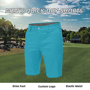 Shorts de sport pour hommes de haute qualité, style streetwear, séchage rapide, respirants, polyester/coton, taille élastique, été, conception personnalisée OEM - Product Image 2