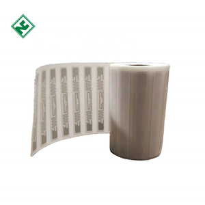 1-11m Khoảng cách đọc 100*12 mét UHF <span class=keywords><strong>RFID</strong></span> nhãn <span class=keywords><strong>tag</strong></span> giấy sticker cho Thư Viện Quản Lý - Product Image 2